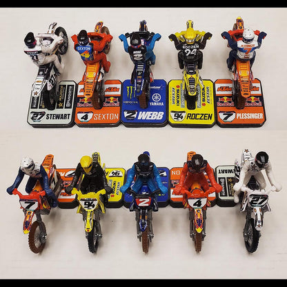 Toy Mod Decal & Staging Block 5 Pack (Toy Bike and Rider NOT Included)